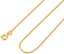 14K Gold Necklace for Women Gold Box Chain Necklace for Women - KARMARKA