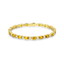 14K Gold Plated Birthstone Tennis Bracelet for Women – 7" Elegant Crystal Bracelet - KARMARKA