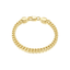 14K Gold Plated Cuban Link Bracelet for Women & Men – Classic Chunky Curb Chain Bracelet - KARMARKA