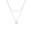 14K Gold-Plated Layered Necklace – Cute Motif Pendant for Women - KARMARKA