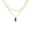 2 PCS 14K Gold Pendant Necklaces for Women, Birthstone - KARMARKA