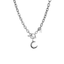 Stainless Steel Star & Moon Pendant Necklace – Thick Toggle Chain for Women - KARMARKA