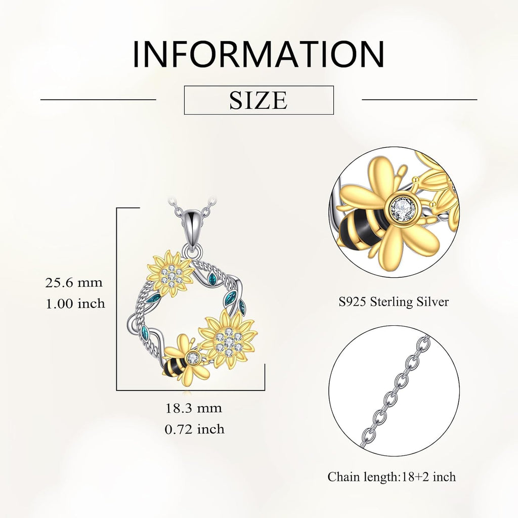 Animal Necklace for Women Necklace 925 Sterling Silver Cute Animal Pendant Necklaces Jewelry Gifts