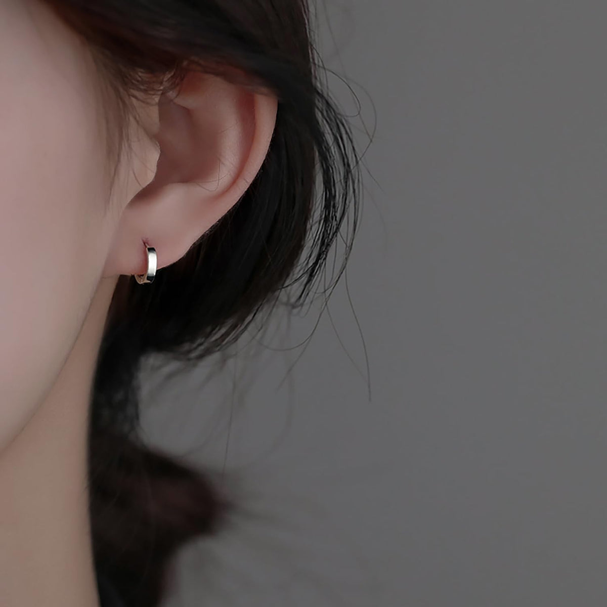 925 Sterling Silver Small round Hoop Earrings for Women Teen Girls Huggie Hoop Earrings Minimalist Hoop Earrings