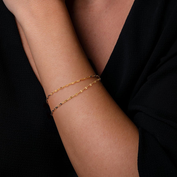 14K Gold Bracelets for Women Gold Chain Bracelets for Women - KARMARKA