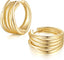 14K Gold Earrings for Women Gold Hoop Earrings - KARMARKA