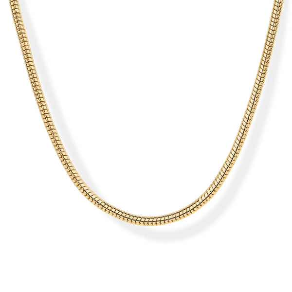 14K Gold Plated Chunky Chain Choker Necklaces for Women - Gold Statement Graduated Link Chain Necklace - Bold Oval Link Barbell Links Paperclip Chains - KARMARKA