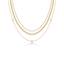 14K Gold Plated Dainty Layering Necklaces for Women, Pendant Necklace - KARMARKA
