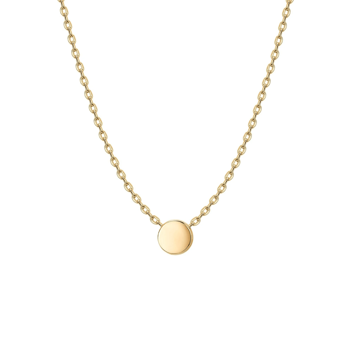 14K Gold Plated Dainty Pendant Necklaces for Women, Motif Charms - KARMARKA Main image