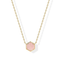 14K Gold Plated Gemstone Pendant Necklace for Women, Dainty Necklaces - KARMARKA
