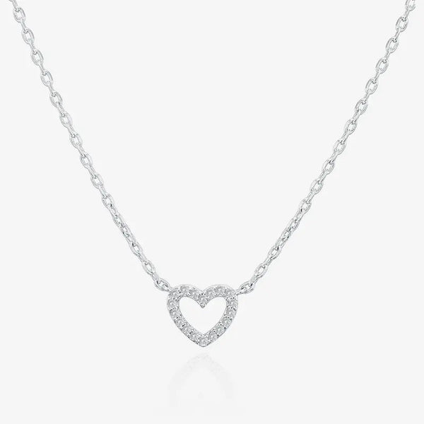 14K Gold Plated Heart Necklace for Women - KARMARKA