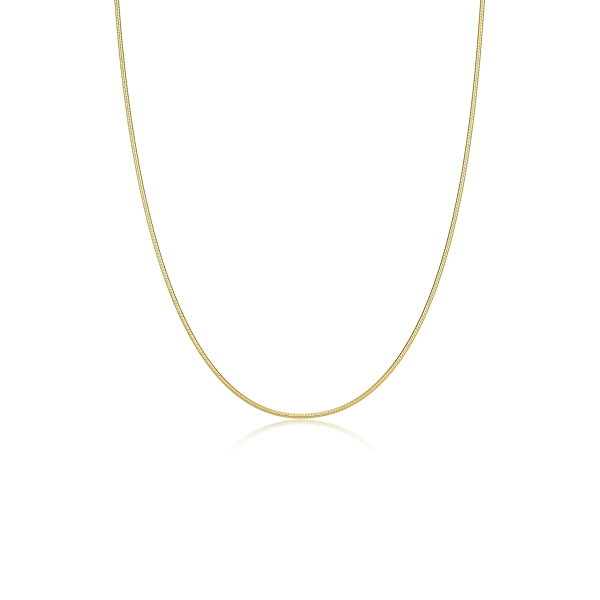 14K Gold Plated Herringbone Necklaces for Women, Dainty Gold Snake Choker Chain Non Tarnish Trendy Simple Thin & Chunky Options Neckalce 1.5/3/5/6/8Mm Chain Jewelry for Gifts - KARMARKA