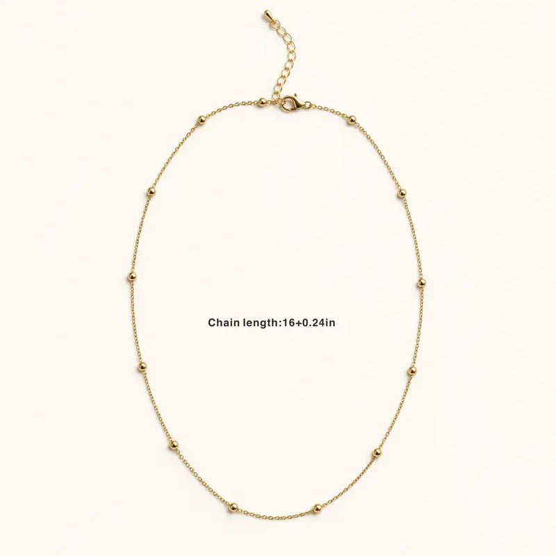 14K Gold Plated Layered Cross Necklace Set for Women - KARMARKA