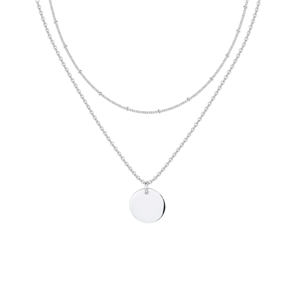 14K Gold-Plated Layered Necklace – Cute Motif Pendant for Women - KARMARKA