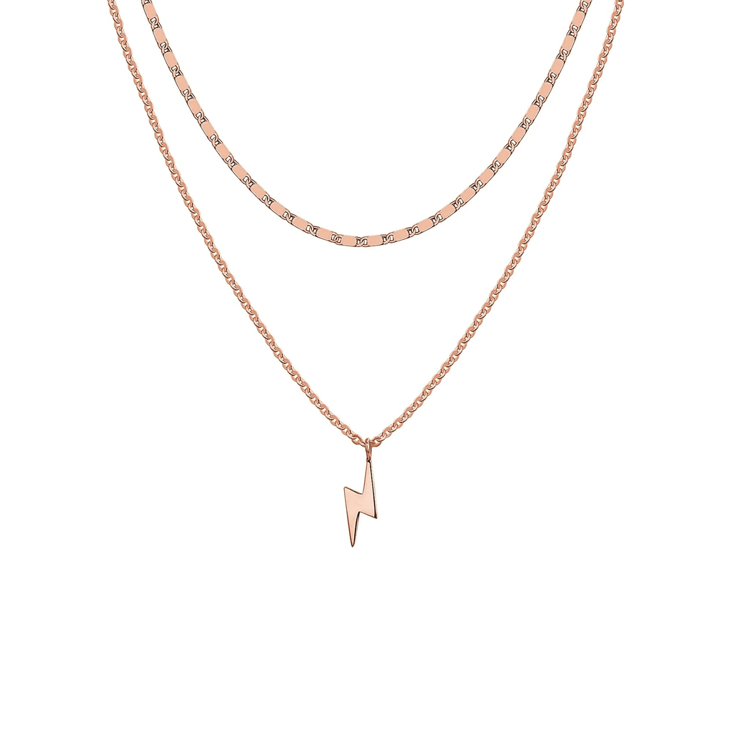 14K Gold Plated Layering Necklaces for Women, Cute Motif Pendants - KARMARKA
