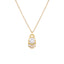 Fashion Pendant Necklaces 925 Sterling Silver Diamond Necklace Hand Shape Zircon Gold Plated Necklaces for Women