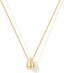 14K Gold Plated Dainty Pear Pendant Necklace for Women | Tear Pendant Necklaces