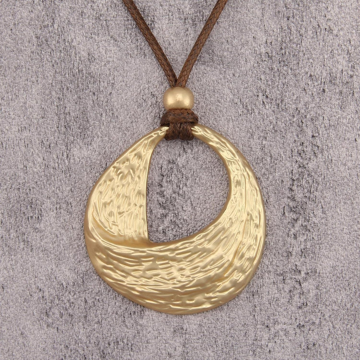 Boho Necklaces for Women Chunky Circle Necklace Bohemian Necklaces