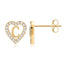 4 5 6 7 8 9 10 11 12 13 14 15 16 Year Old Birthday Gifts for Tween Teen Teenage Girl Gift Idea Cz Initial A-Z Heart Stud Earrings for Women Jewelry