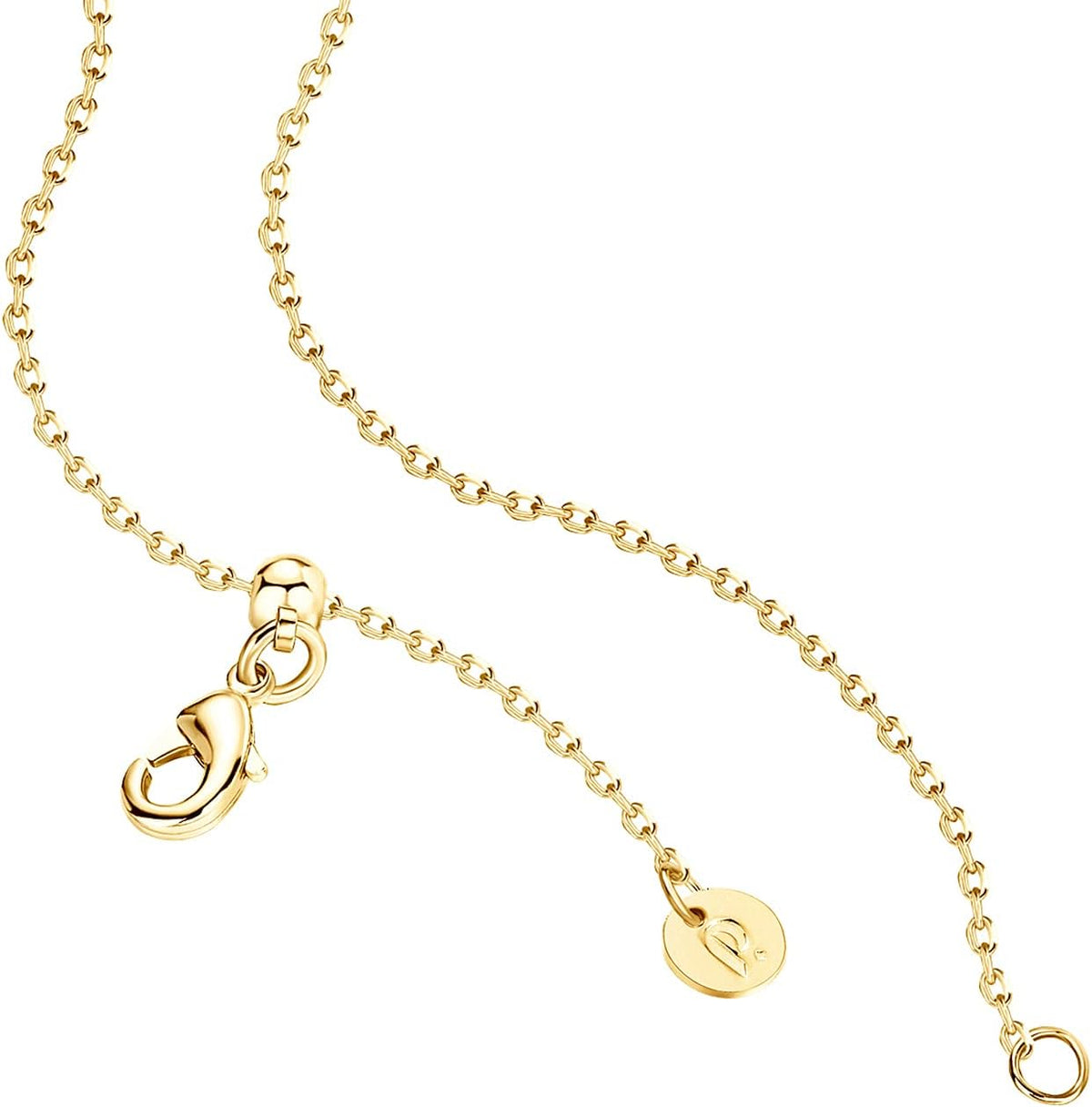 14K Gold Plated Engraved Coin Pendant Necklaces for Women