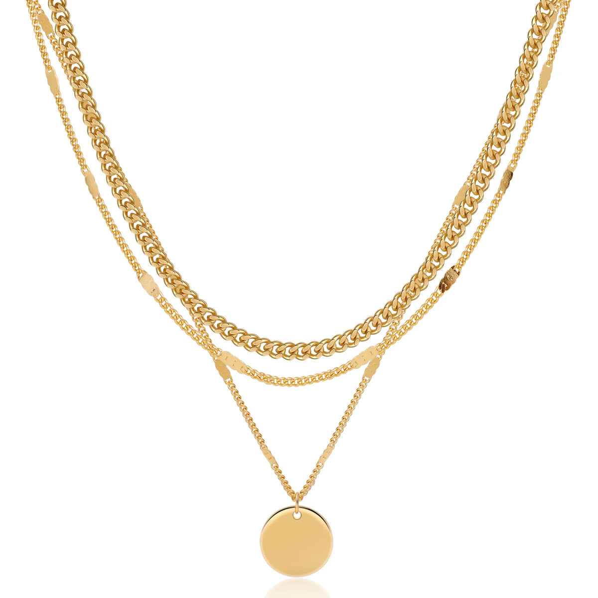 Layered Pendant Necklaces