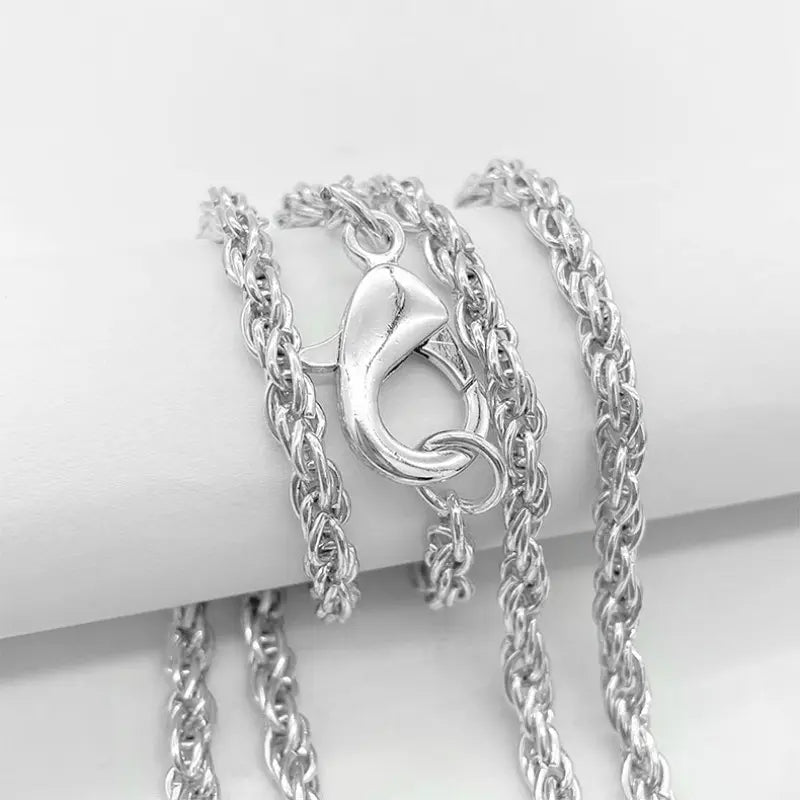 Eastern Orthodox Cross Medallion Pendant Design Necklace Chain Necklaces 47" Chain Zinc Alloy Crucifix Religious Jewelry Gift for Men and Women Faith Pendant Necklace