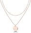 14K Gold Plated Layering Necklaces for Women, Cute Motif Pendants