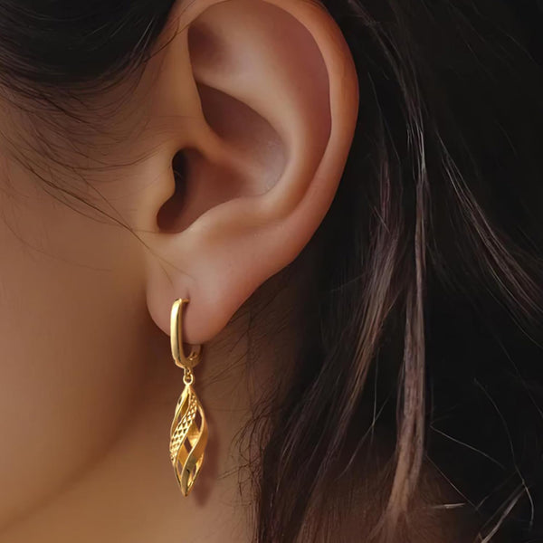 14K Gold Earrings for Women Gold Hoop Dangle Drop Earrings for Women