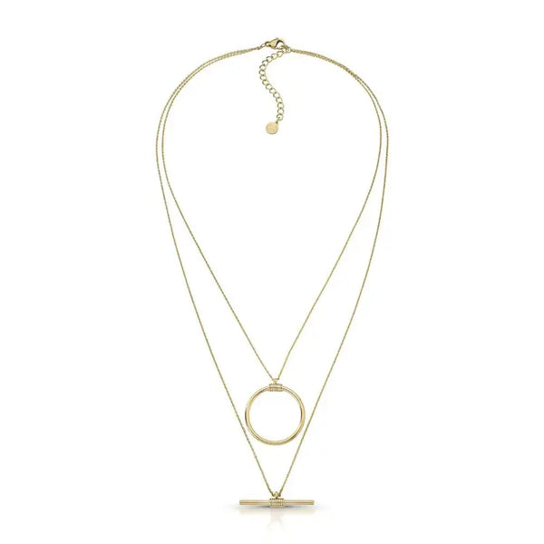 Ivy Double Chain Necklace
