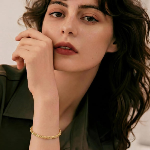 14K Gold Bracelets for Women Gold Bracelets for Women Rope Bracelet