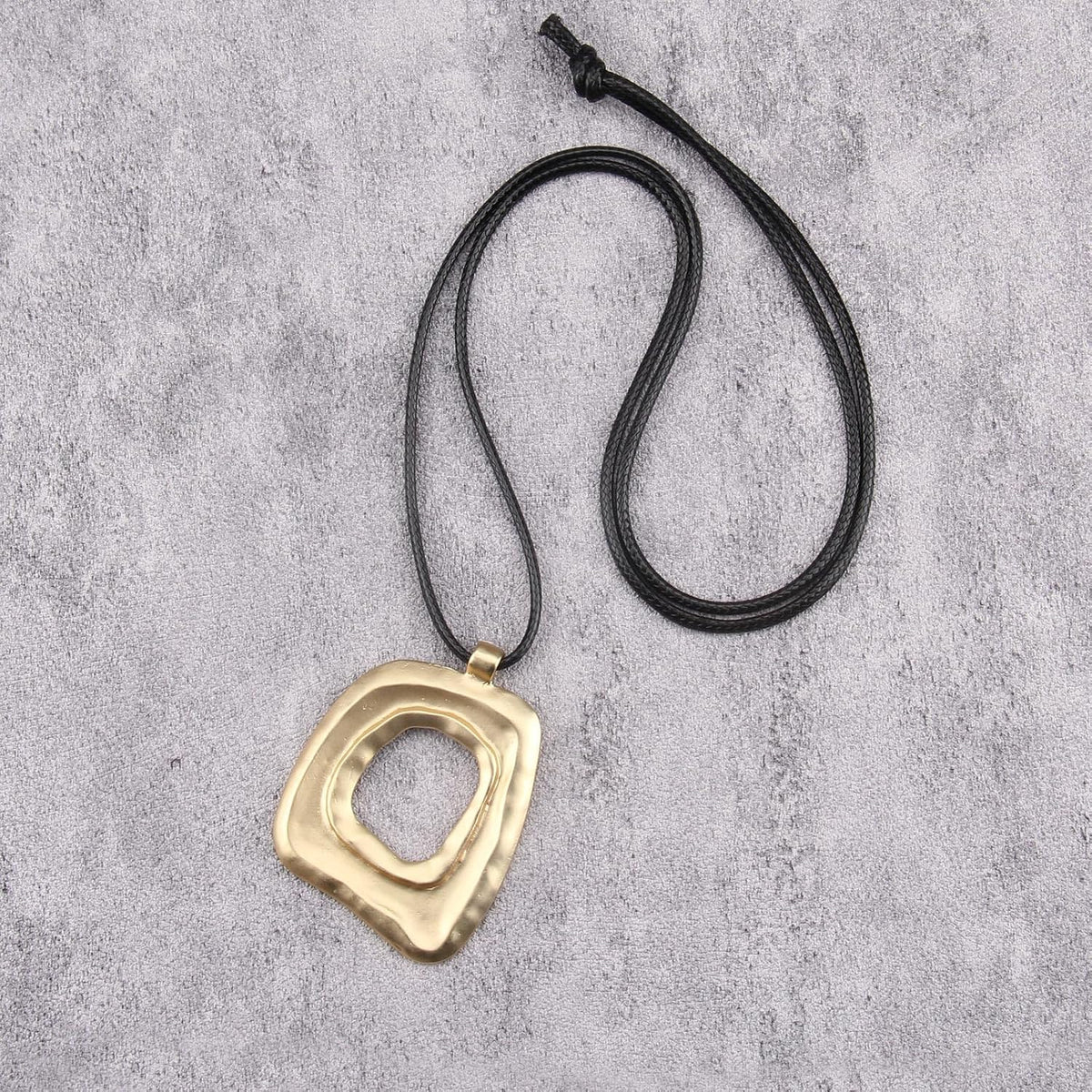 Boho Necklaces for Women Chunky Circle Necklace Bohemian Necklaces