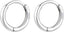 925 Sterling Silver Small round Hoop Earrings for Women Teen Girls Huggie Hoop Earrings Minimalist Hoop Earrings