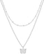 14K Gold Plated Layering Necklaces for Women, Cute Motif Pendants