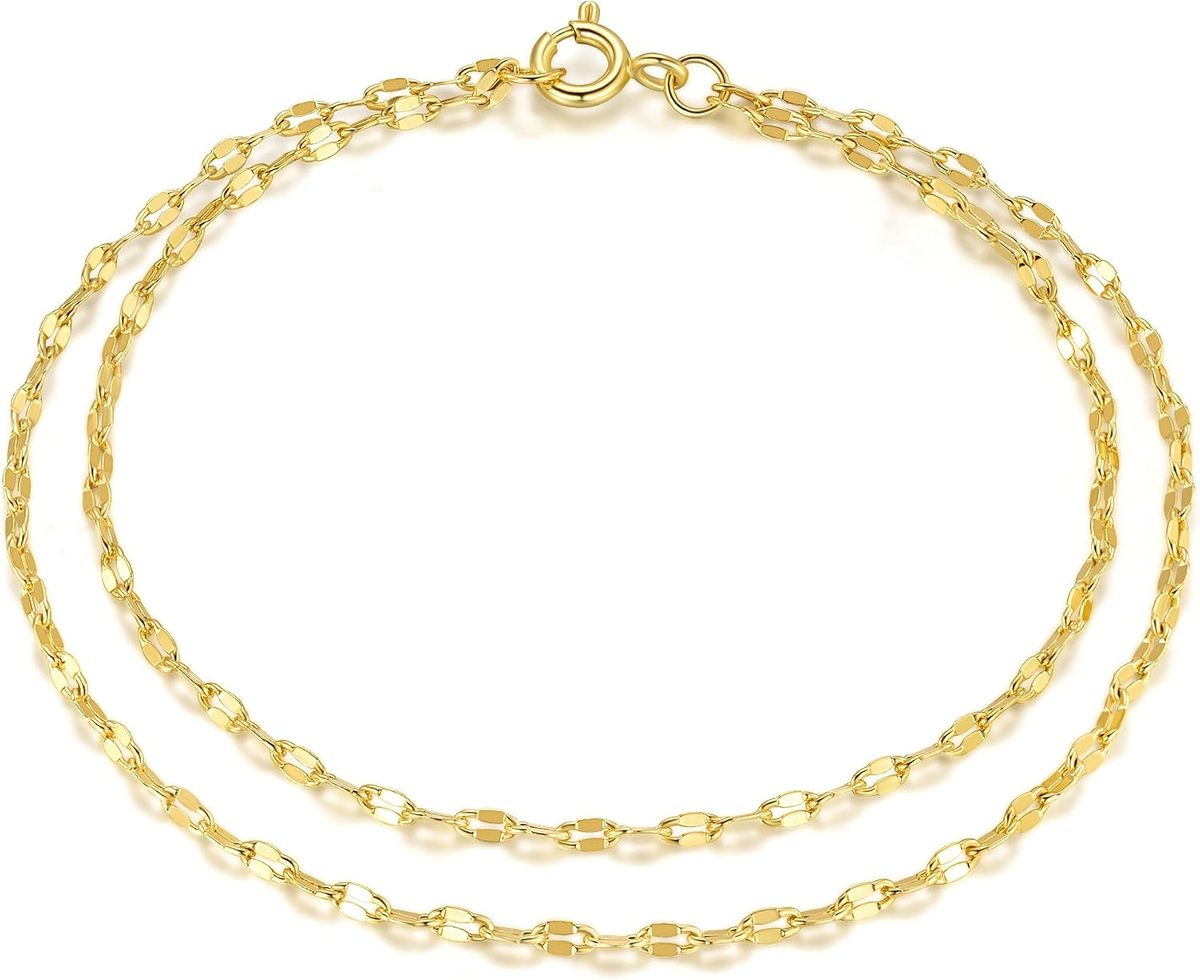 14K Gold Bracelets for Women Gold Chain Bracelets for Women Main image