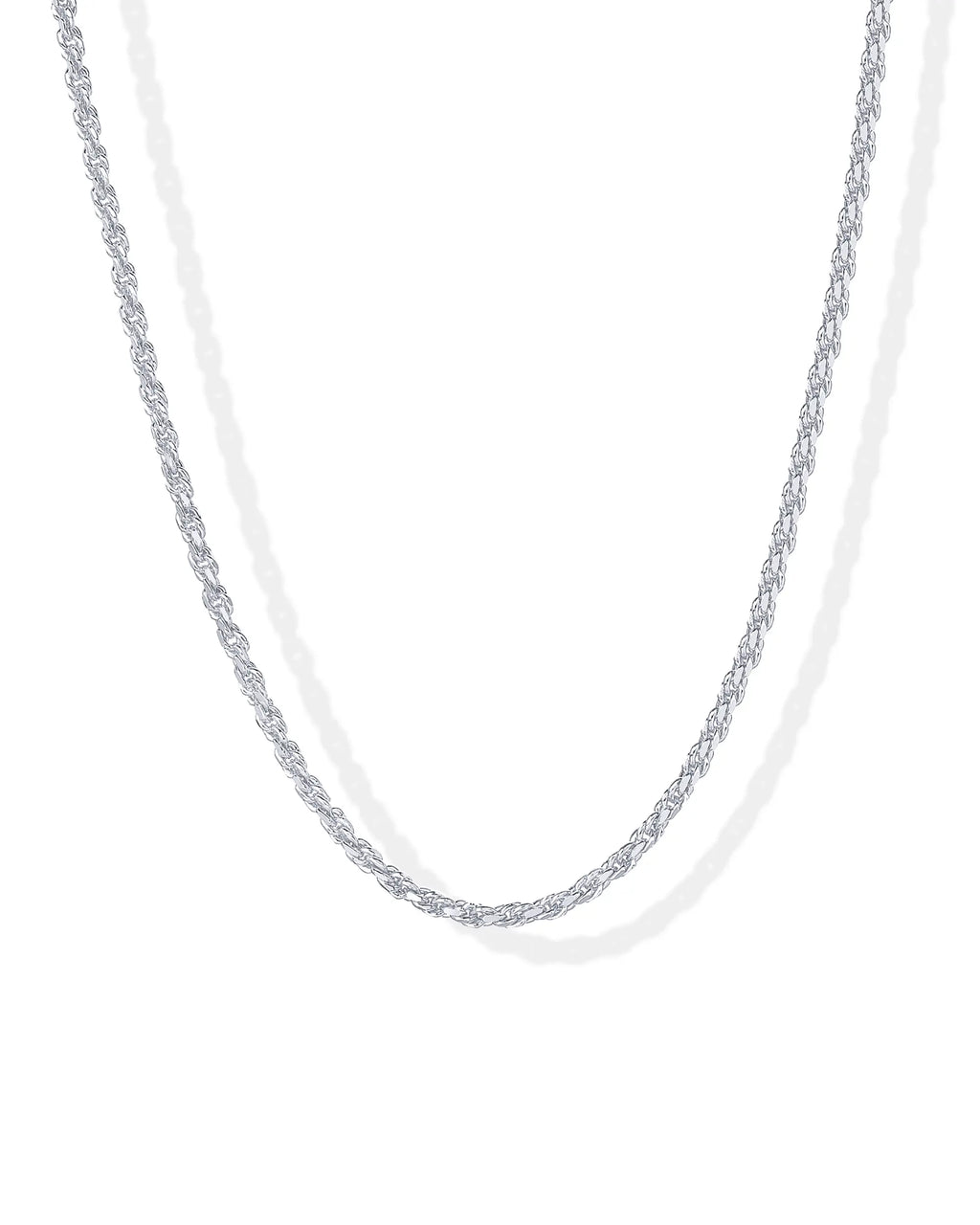 PAVOI 14K Gold Plated Rope Chain Necklace - Chain Necklaces for Women - Plated Gold Necklace for Women