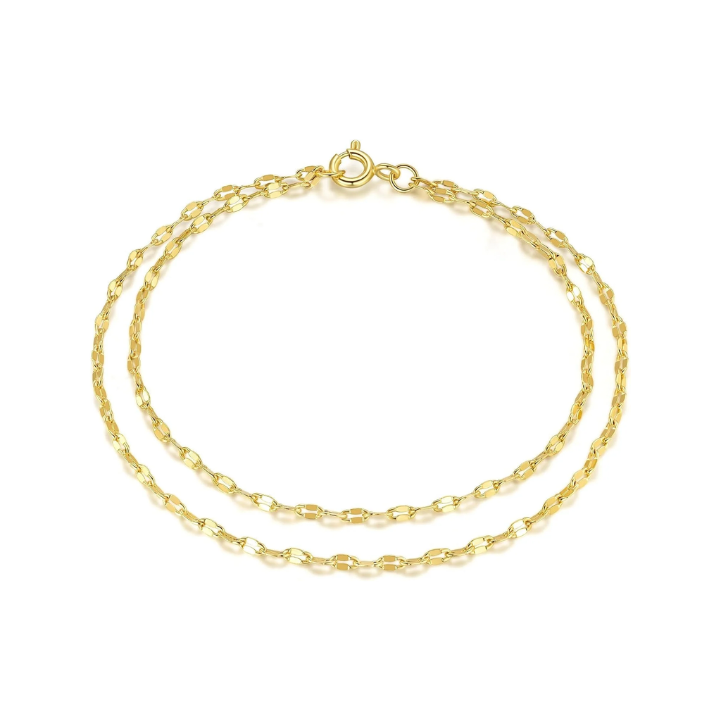 14K Gold Bracelets for Women Gold Chain Bracelets for Women
