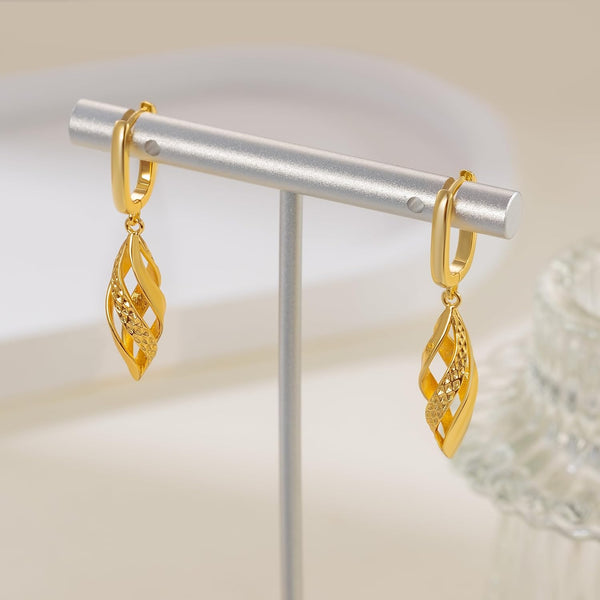 14K Gold Earrings for Women Gold Hoop Dangle Drop Earrings for Women