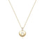 Initial Necklace for Women 14K Gold Plated Cubic Zirconia Letter Pendant Necklace for Women Birthday Christmas Mothers Day Gifts