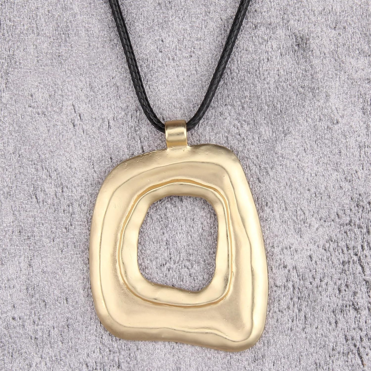 Boho Necklaces for Women Chunky Circle Necklace Bohemian Necklaces