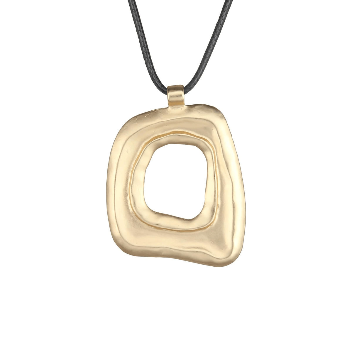Boho Necklaces for Women Chunky Circle Necklace Bohemian Necklaces - KARMARKA Main image