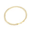 Gold Filled Chain Bracelet Collection - 14K Solid Yellow Gold Filled Miami Cuban Curb Link Chain Bracelets for Women and Men with Different Sizes (4.5Mm, 5.5Mm)