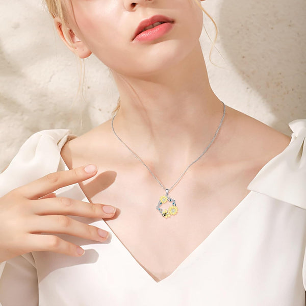 Animal Necklace for Women Necklace 925 Sterling Silver Cute Animal Pendant Necklaces Jewelry Gifts
