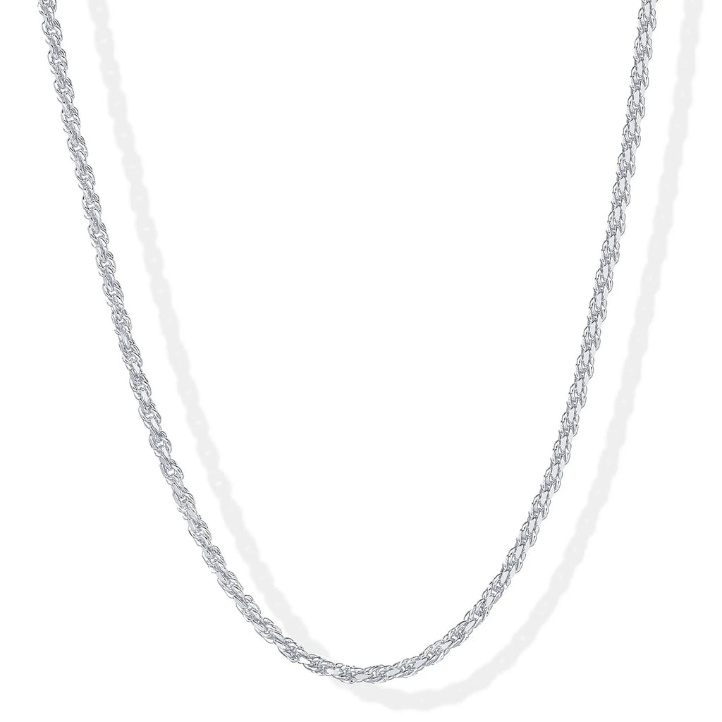PAVOI 14K Gold Plated Rope Chain Necklace - Chain Necklaces for Women - Plated Gold Necklace for Women