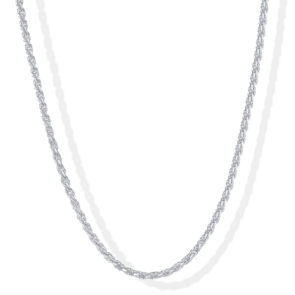 PAVOI 14K Gold Plated Rope Chain Necklace - Chain Necklaces for Women - Plated Gold Necklace for Women