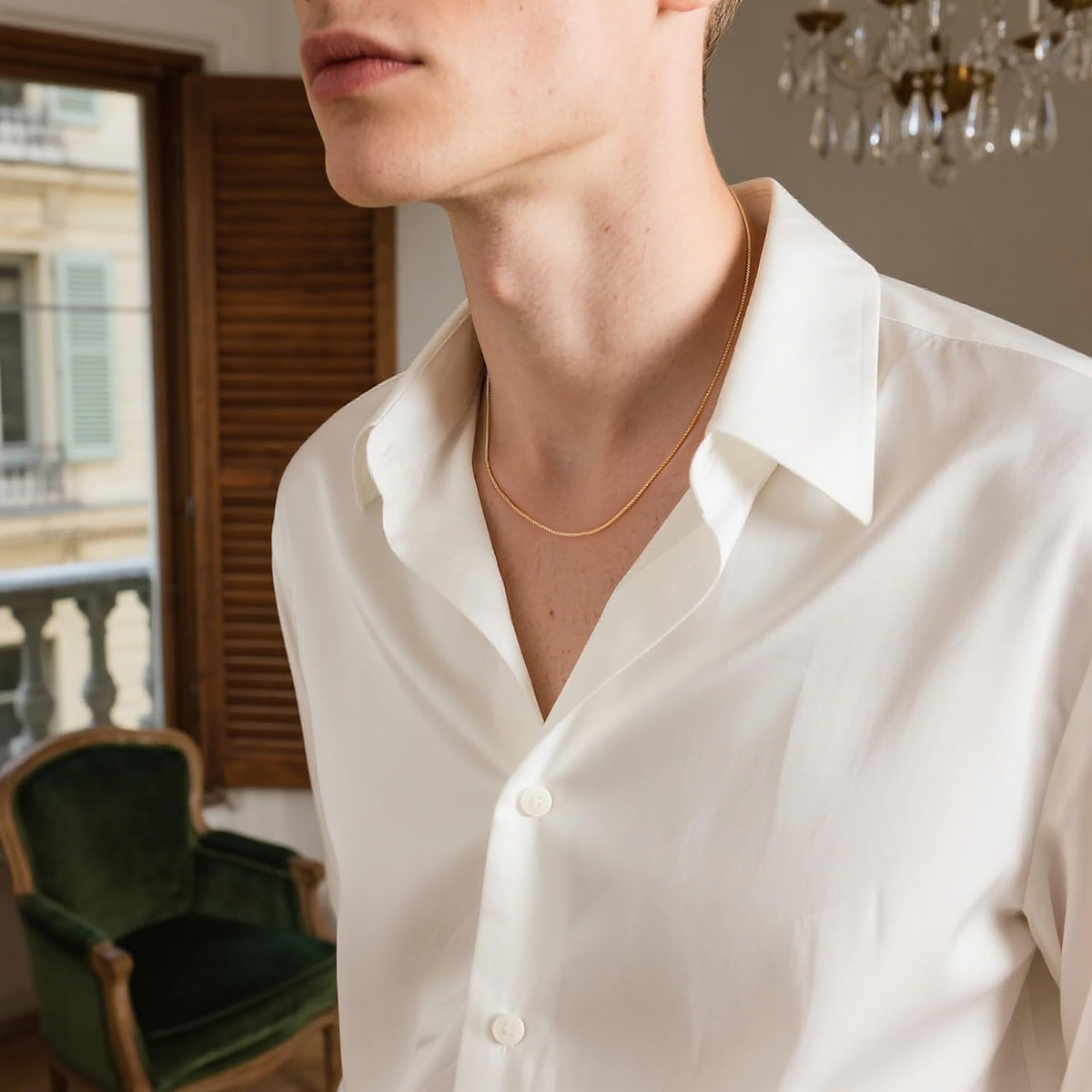 Gold Chain for Men 14K Gold Necklace for Women