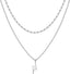 14K Gold Plated Layering Necklaces for Women, Cute Motif Pendants
