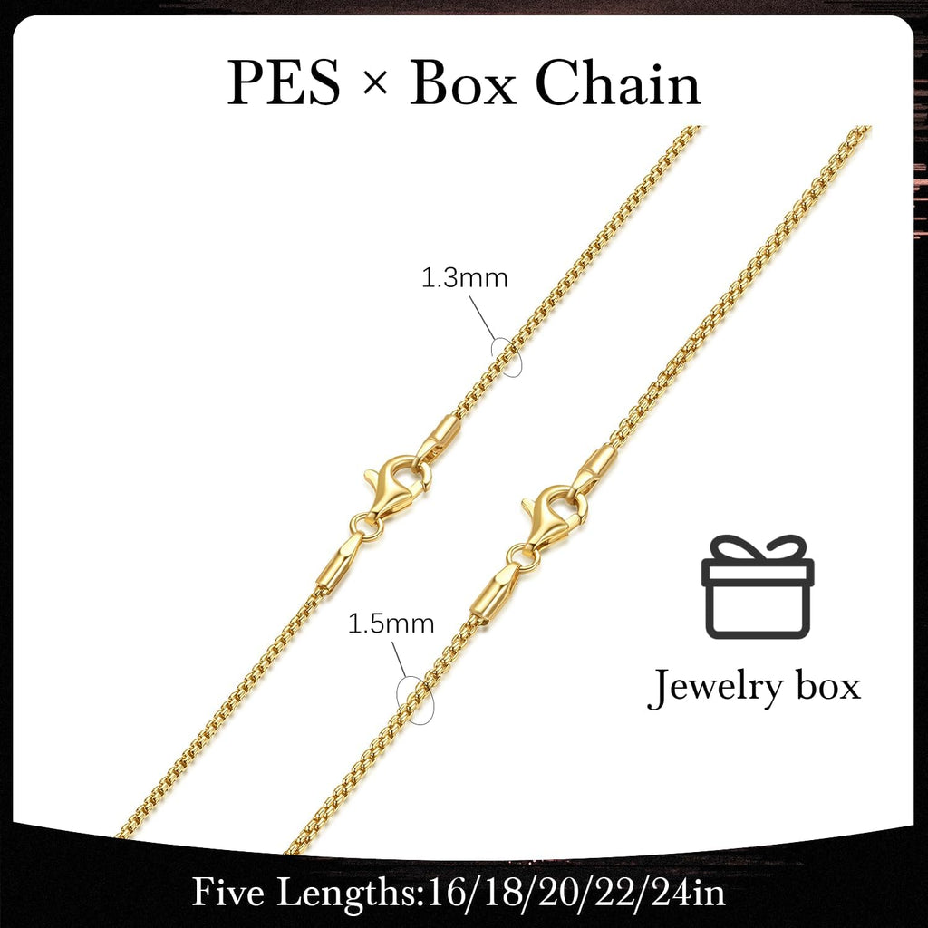 Gold Chain for Men 14K Gold Necklace for Women
