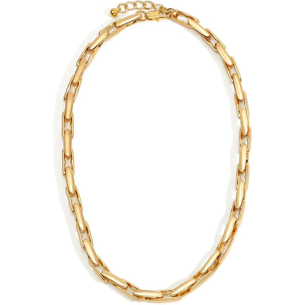 Necklaces for Women 14K Gold Plated Trendy Chunky Chain Choker Jewelry