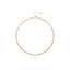 Pendant Necklaces for Women Initial Choker Necklace Beaded Shell Letter Bracelet Trendy Tiny A-Z Simple Jewelry