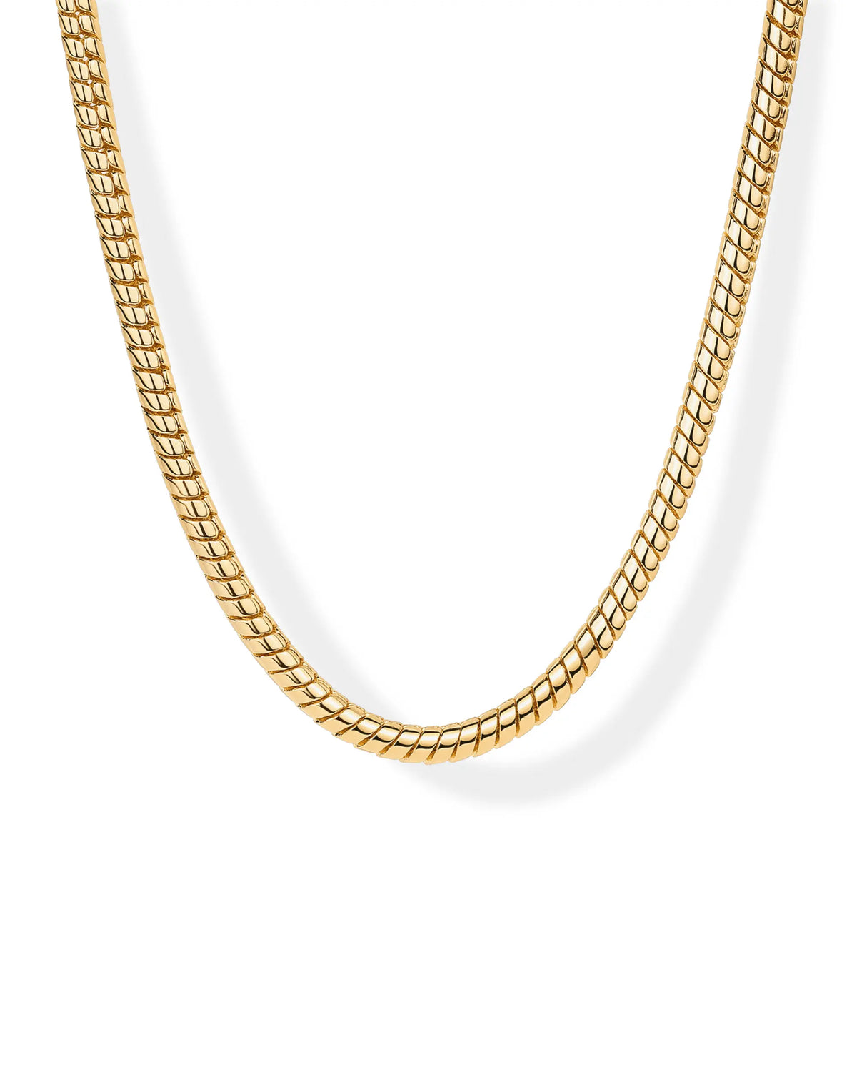 PAVOI 14K Gold Plated Chunky Chain Choker Necklaces for Women - Gold Statement Graduated Link Chain Necklace - Bold Oval Link Barbell Links Paperclip Chains